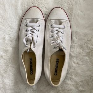 Converse extra low tops size 7. Never worn